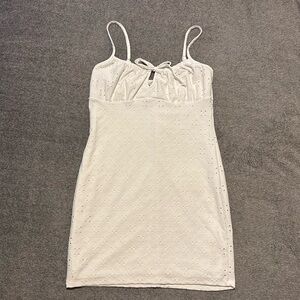 Keyhole Eyelet Dress